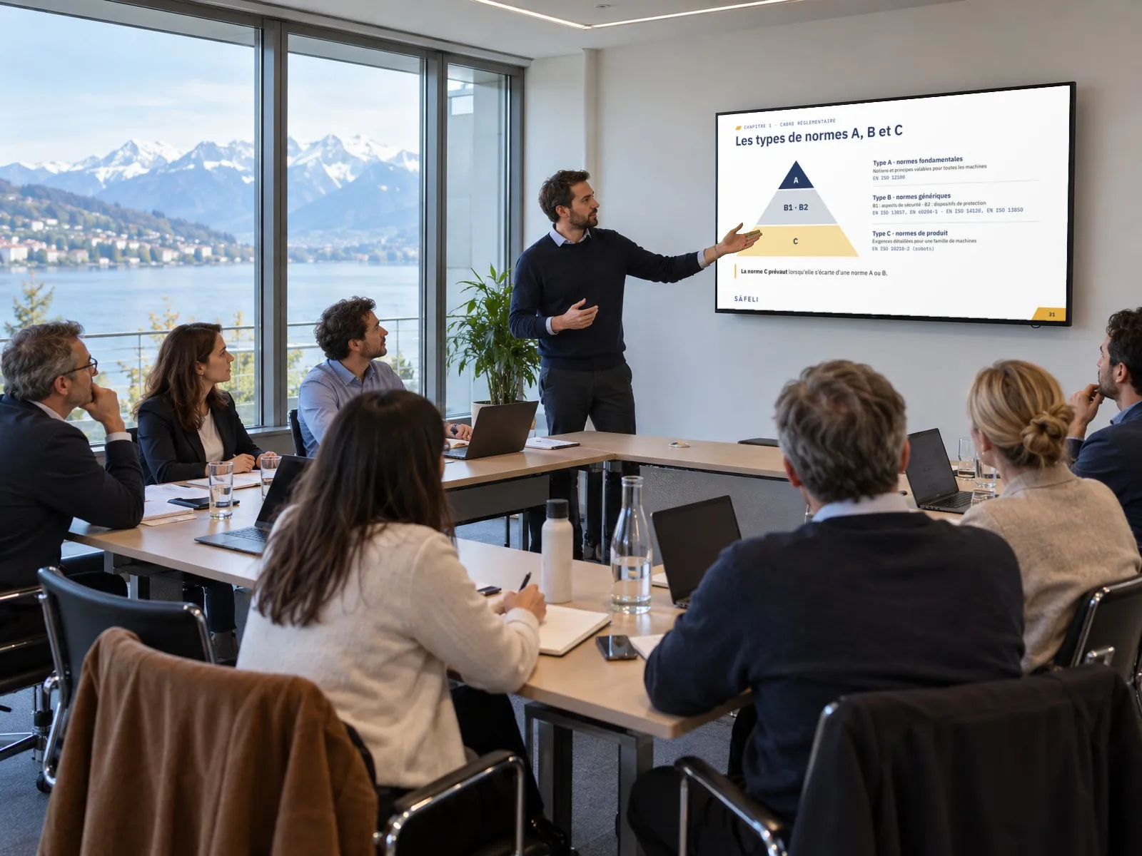 Formation Säfeli sur la sécurité des machines